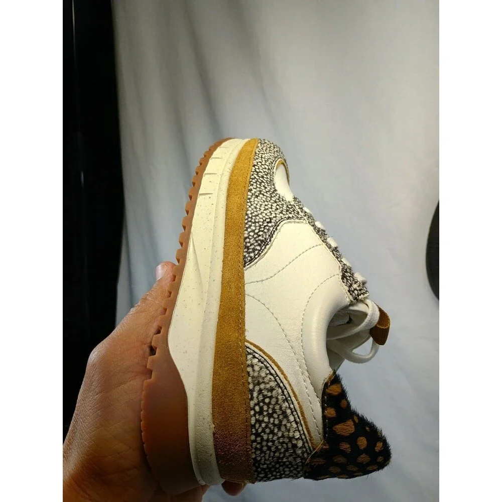 Madewell Kickoff Trainer sneakers Calf Hair Size 6 M Women